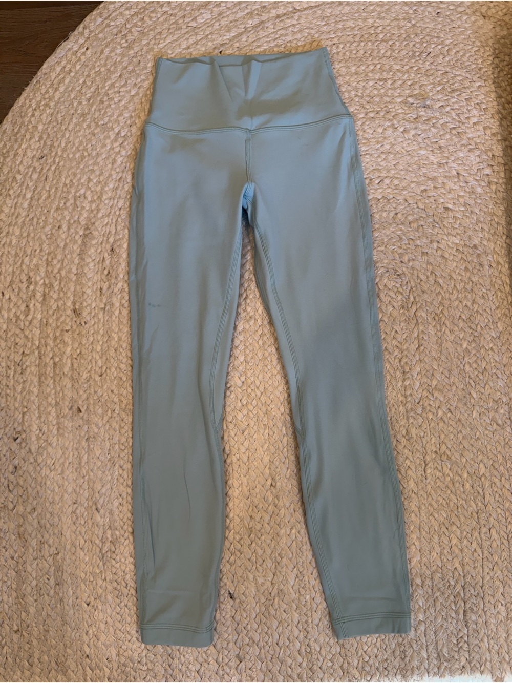 lululemon athletica High-Rise double lined align in Sage Green